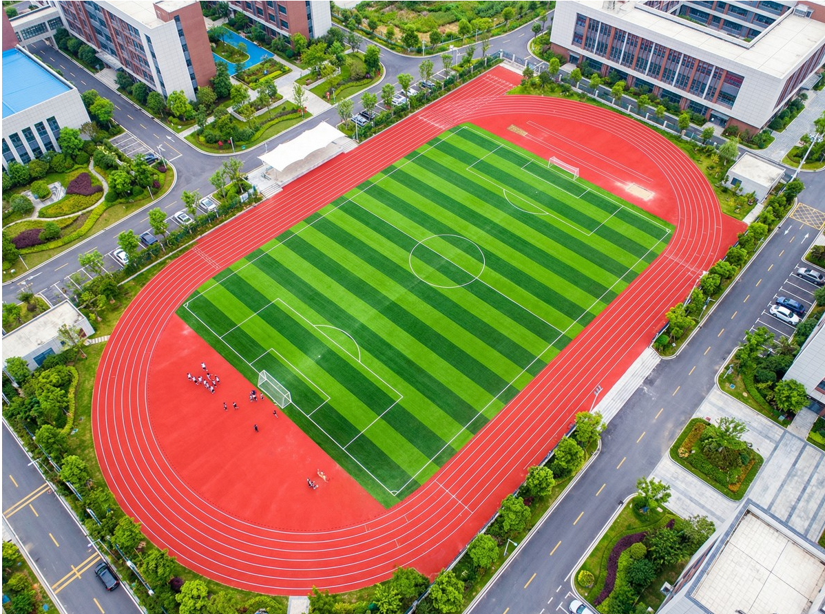 海口市预制型塑胶跑道学校塑胶跑道 - 厂家